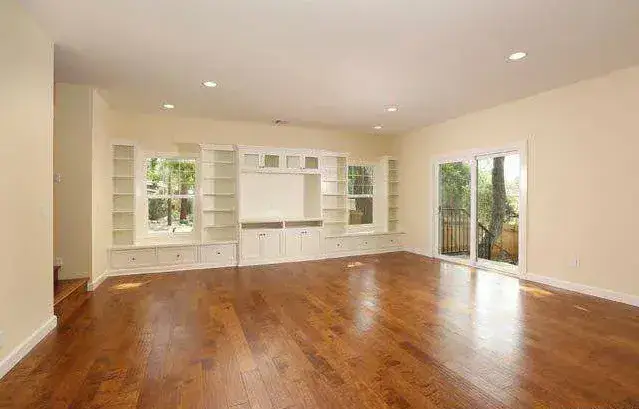 Garrison Competition Buster Harvest Birch Engineered Hardwood, installed in a room