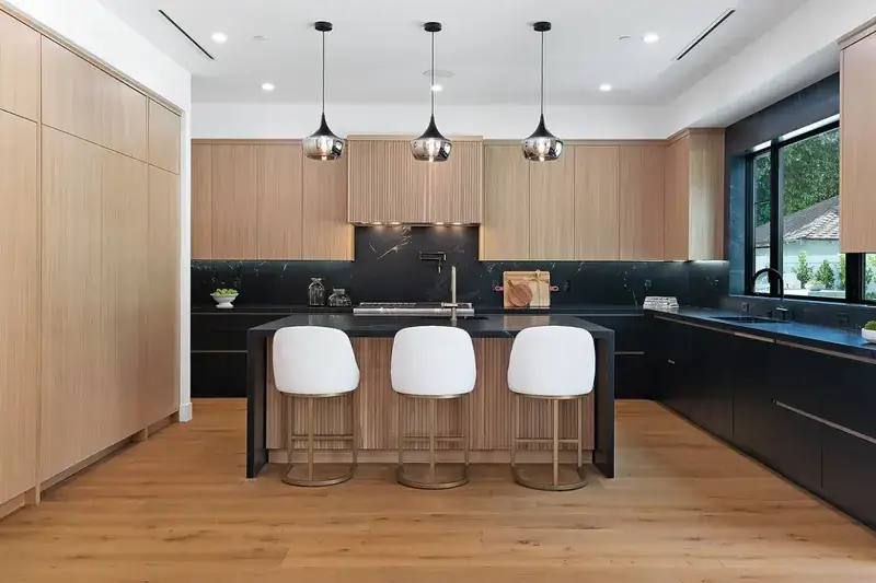Garrison Beverly Hills Canon European Oak Engineered Hardwood, installed in a room