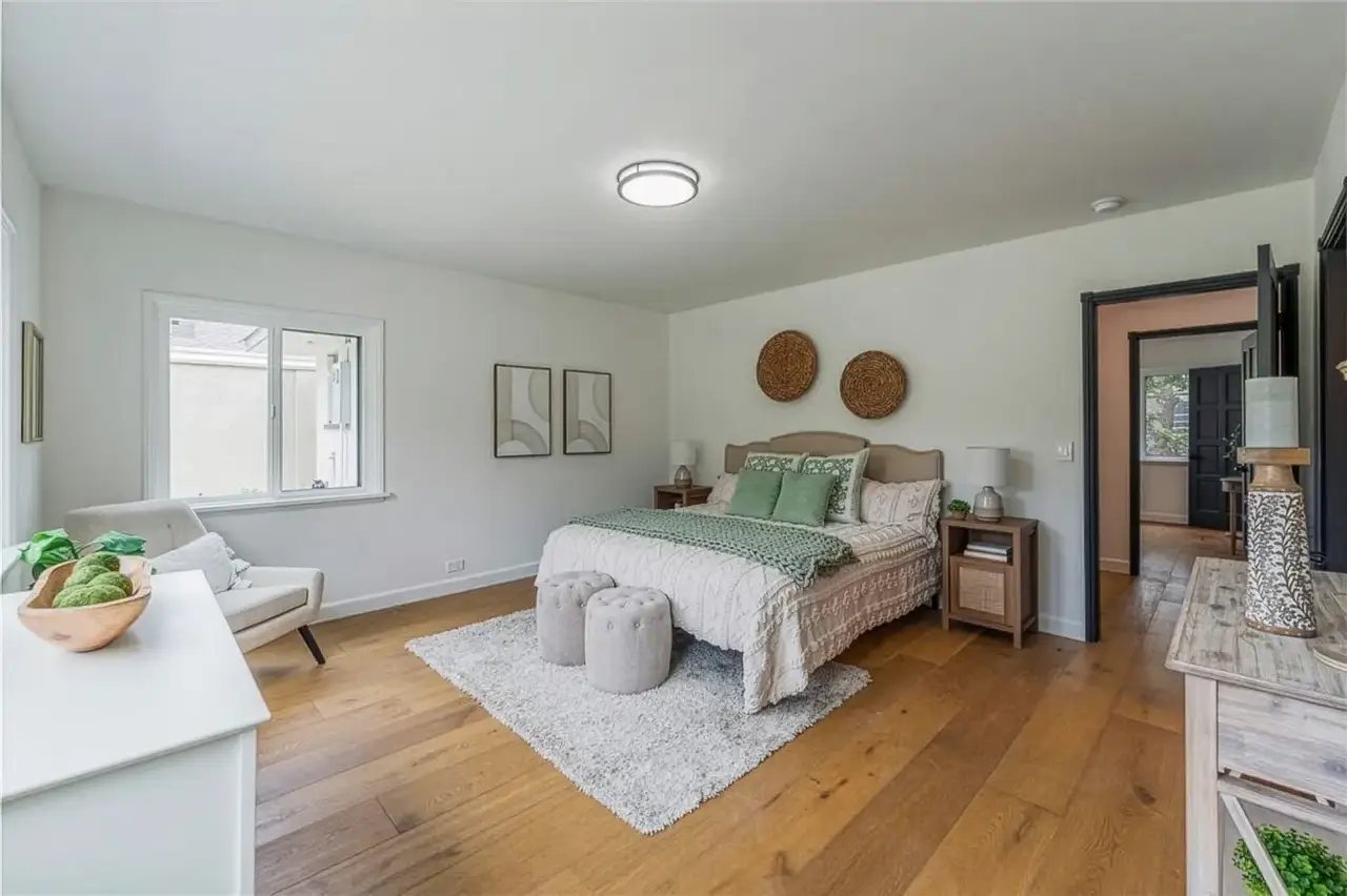 Garrison Beverly Hills Doheny European Oak Engineered Hardwood, installed in a room
