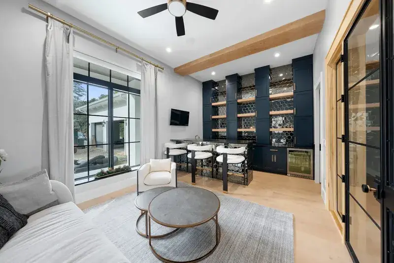 Garrison Allora Doma European Oak Engineered Hardwood, installed in a room