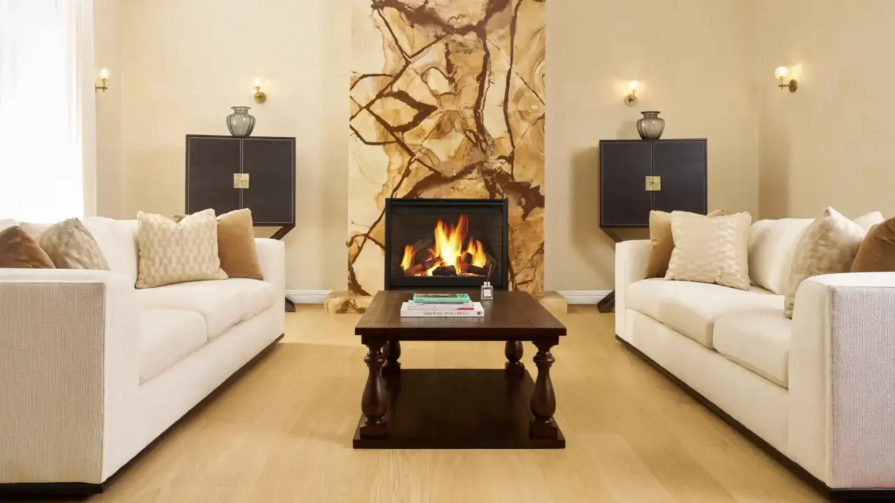 Garrison Allora Sella Select European Oak Engineered Hardwood, installed in a room