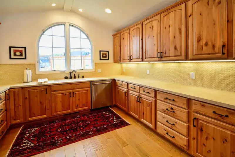 Garrison Carolina Classic Durham Maple Engineered Hardwood, installed in a room