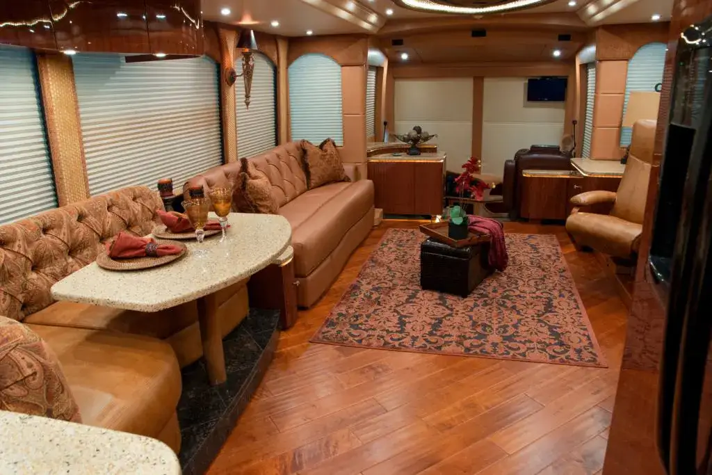 Garrison Garrison II Distressed Syrup – Distressed Maple Engineered Hardwood, installed in a room