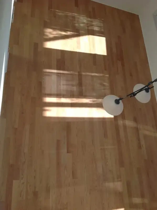 Garrison Crystal Valley Red Oak Natural – 5″ Engineered Hardwood, installed in a room