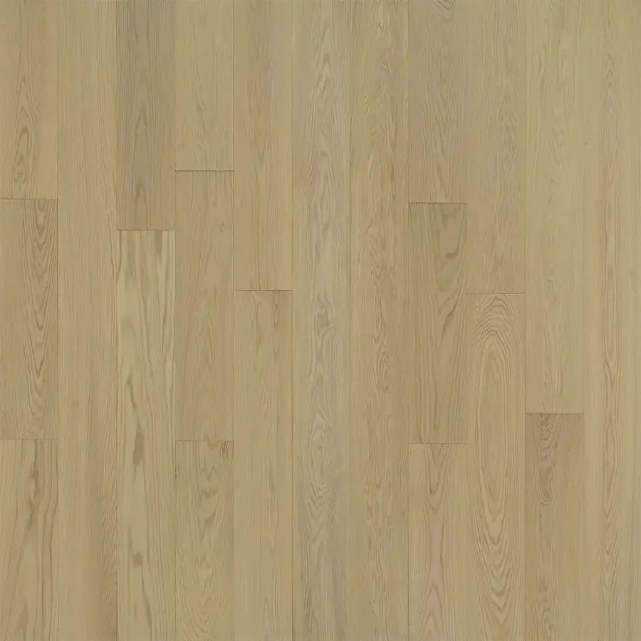 Hallmark Floors Serenity Aglow Oak Engineered Hardwood, installed in a room