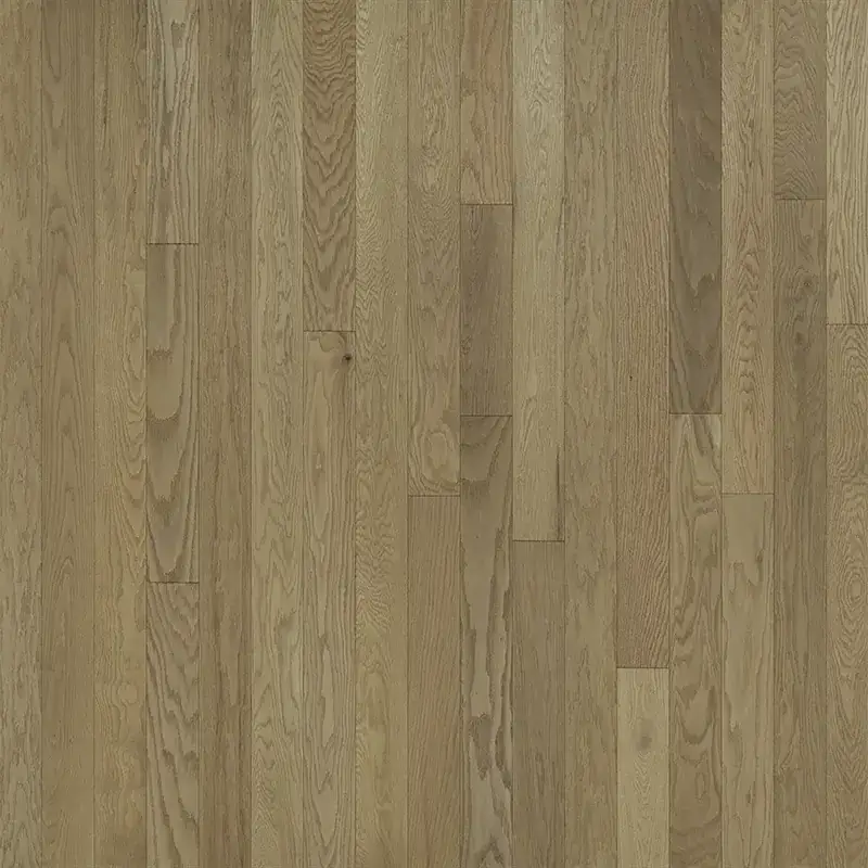 Hallmark Floors Crestline Solid Alverstone Red Oak Solid Hardwood, installed in a room