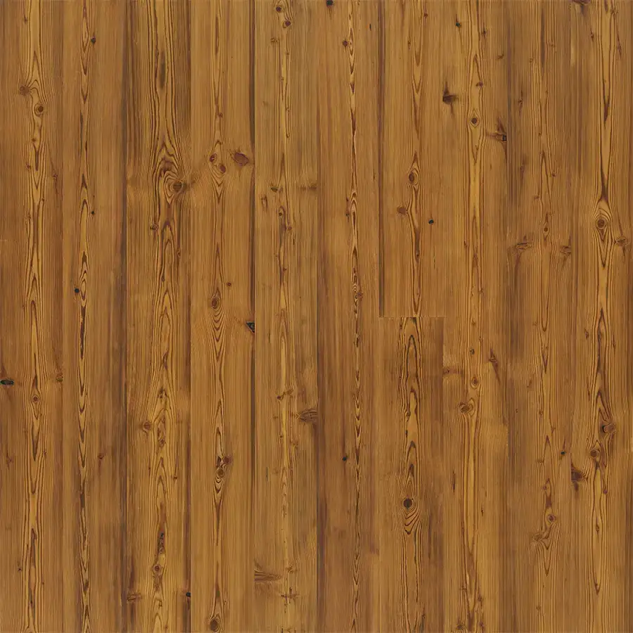 Hallmark Floors True Amber Pine Engineered Hardwood, installed in a room