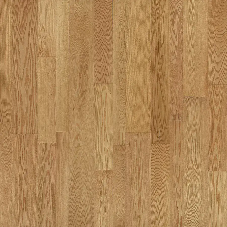 Hallmark Floors Monterey Cantina Red Oak Engineered Hardwood, installed in a room
