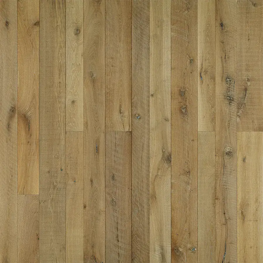Hallmark Floors Organic 567 Chai Oak Engineered Hardwood, installed in a room