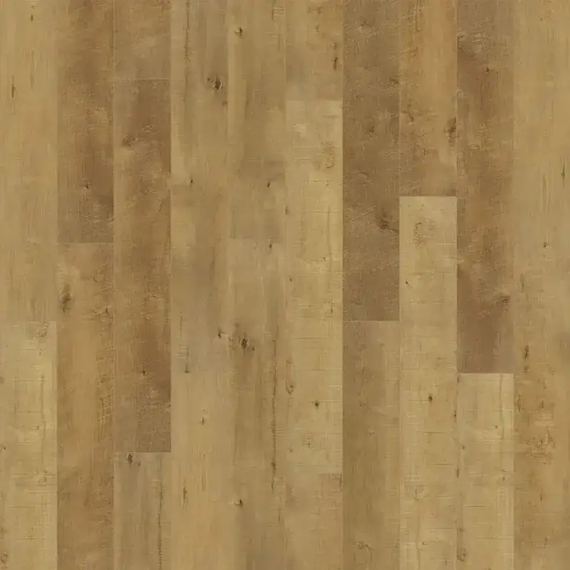 Hallmark Floors Courtier Clyde Maple Luxury Vinyl Plank, installed in a room