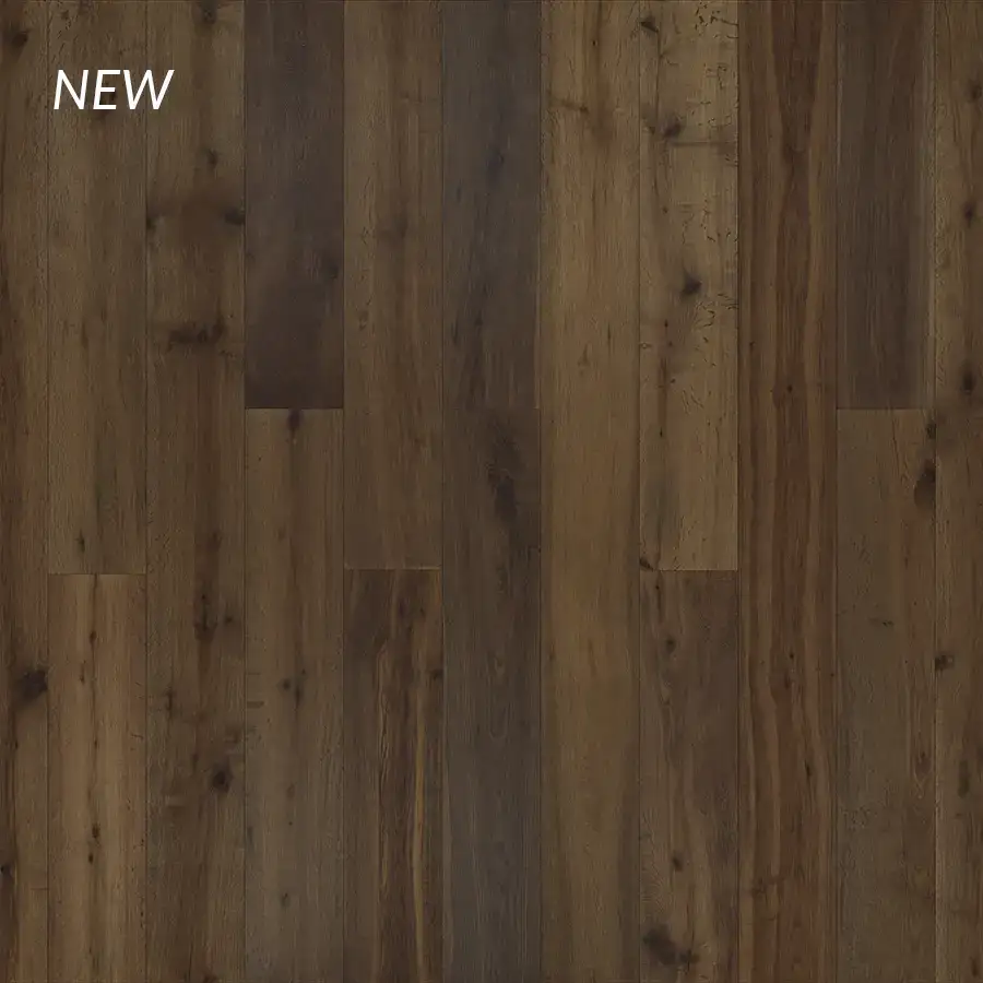 Hallmark Floors True Dahlia Oak Engineered Hardwood, installed in a room