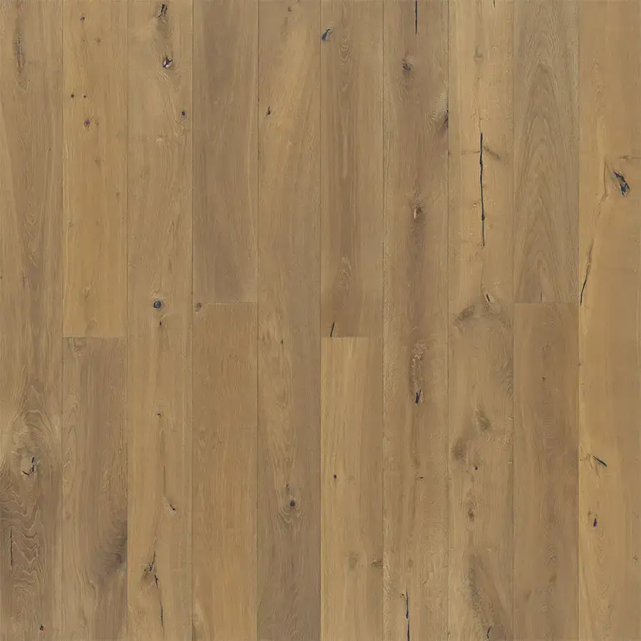 Hallmark Floors Alta Vista Del Mar Oak Engineered Hardwood, installed in a room