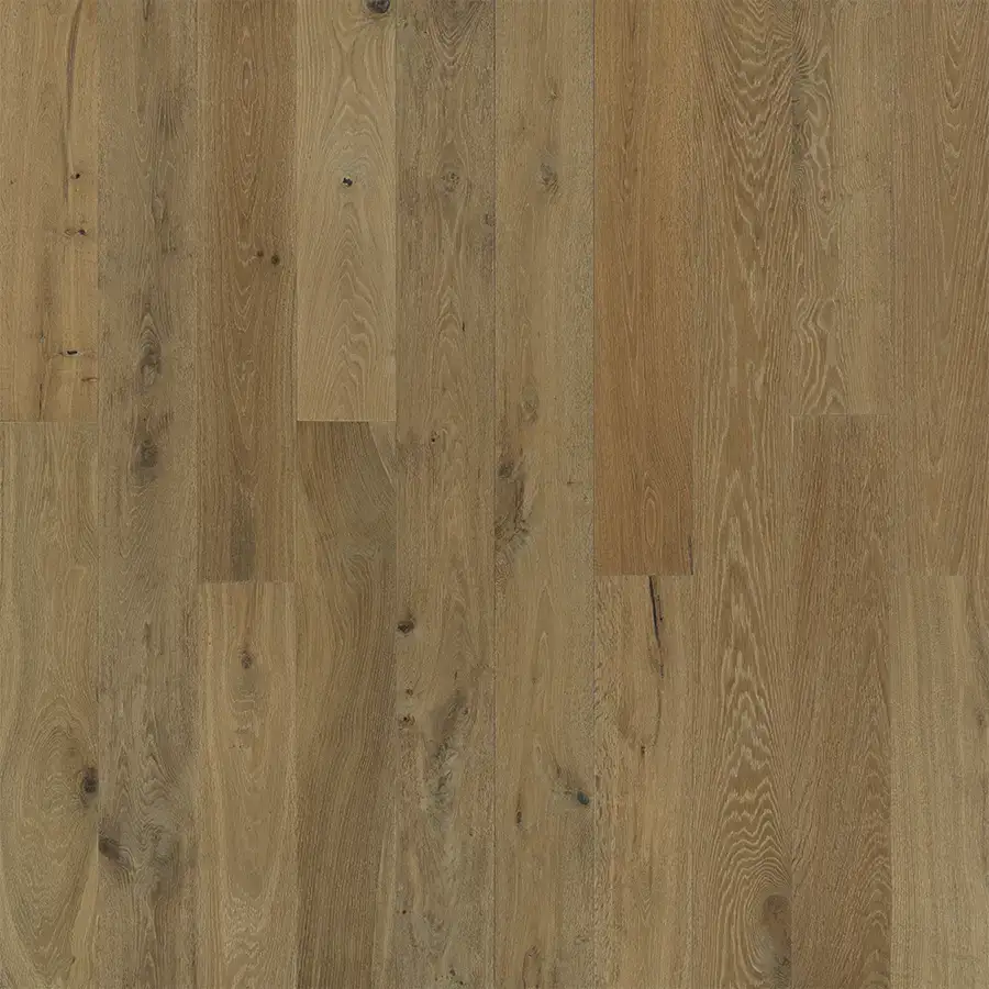 Hallmark Floors Ventura Dune Oak Engineered Hardwood, installed in a room