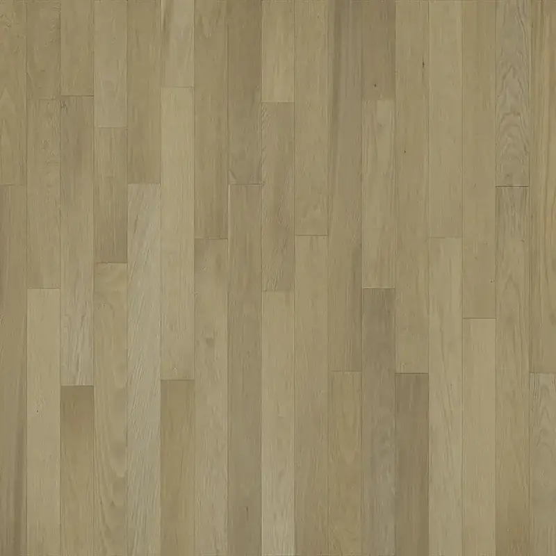 Hallmark Floors Crestline Solid Elias Red Oak Solid Hardwood, installed in a room