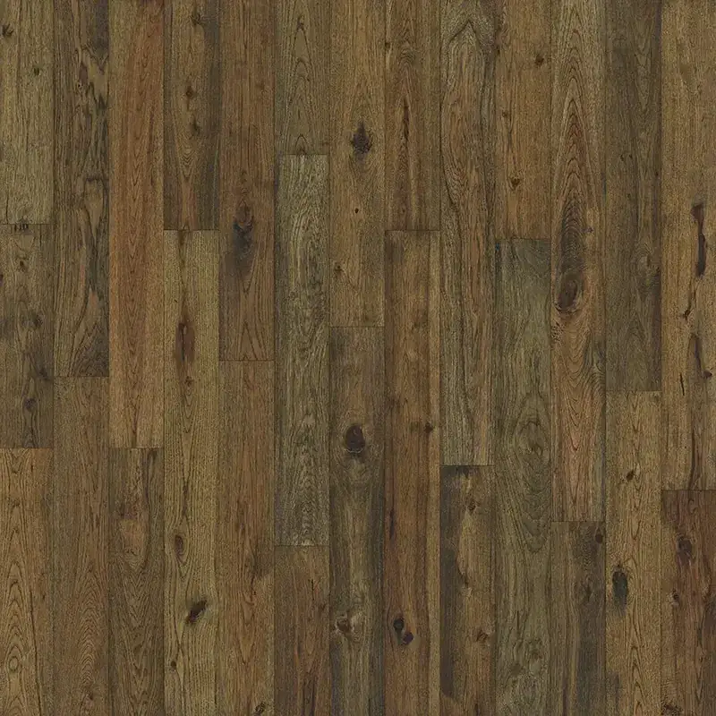 Hallmark Floors Novella Eliot Hickory Engineered Hardwood, installed in a room