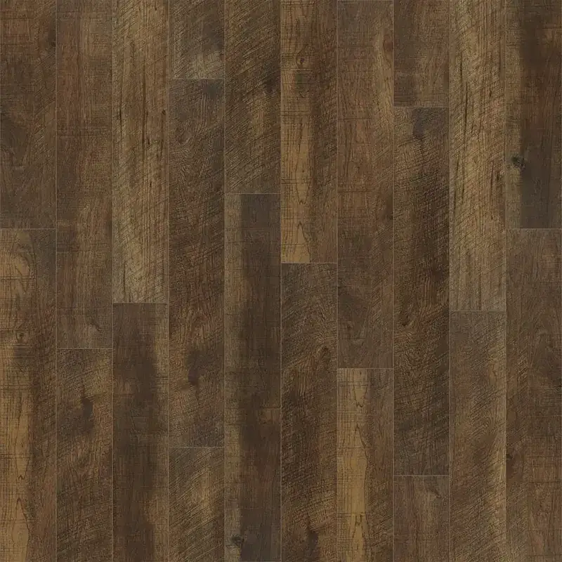 Hallmark Floors Courtier Galloway Hickory Luxury Vinyl Plank, installed in a room