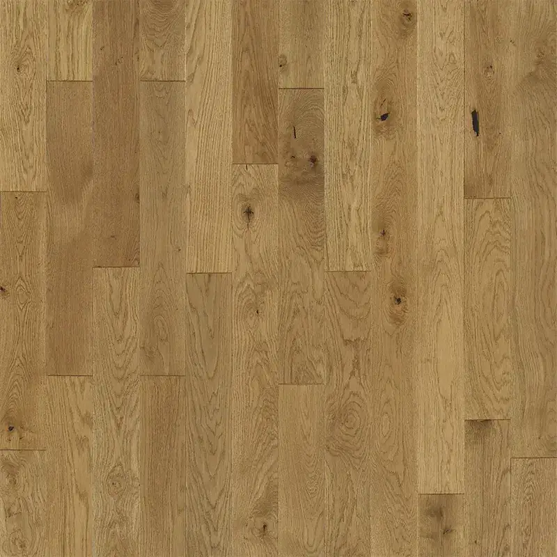 Hallmark Floors Crestline Solid Geneva Oak Solid Hardwood, installed in a room