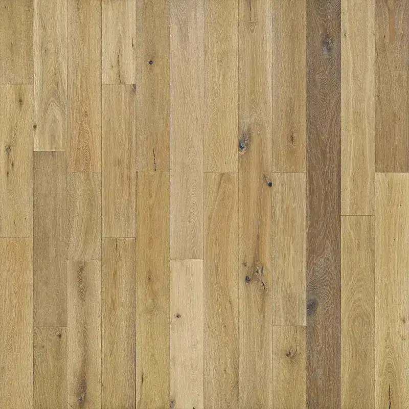 Hallmark Floors Novella Hemingway Oak Engineered Hardwood, installed in a room