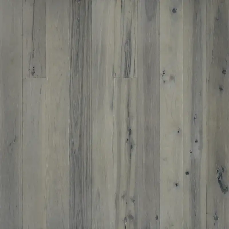 Hallmark Floors True Jasmine Hickory Engineered Hardwood, installed in a room