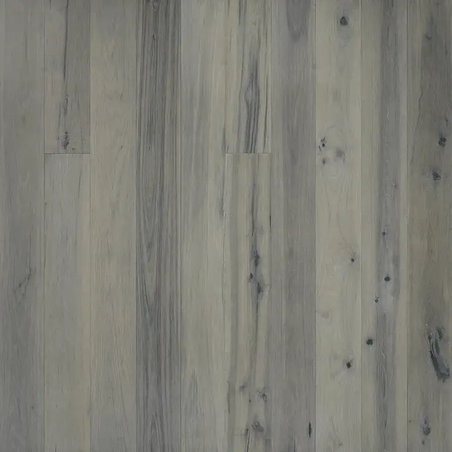 Hallmark Floors True Jasmine Hickory Engineered Hardwood, installed in a room