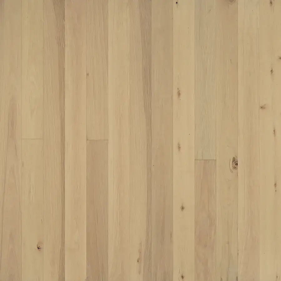 Hallmark Floors Regatta Ketch Hickory Engineered Hardwood, installed in a room