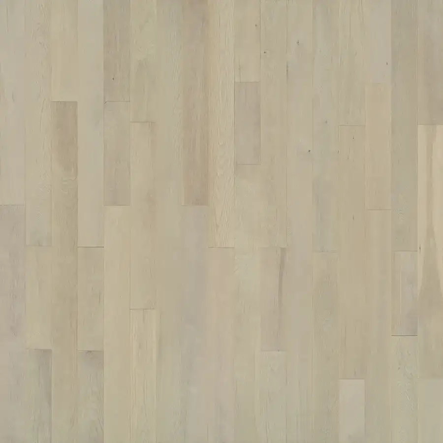 Hallmark Floors American Traditional Classics Linen White Oak Engineered Hardwood, installed in a room