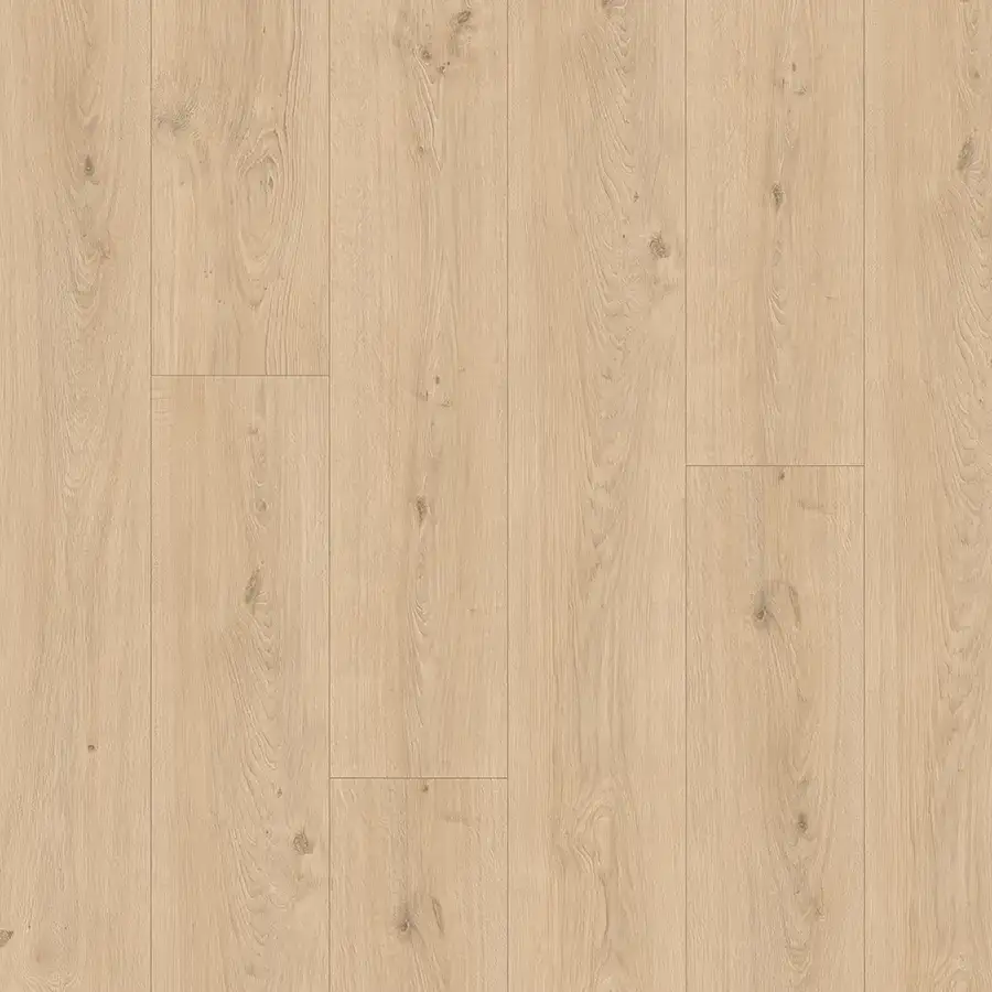 Hallmark Floors Crescendo Melody Oak Laminate Flooring, installed in a room