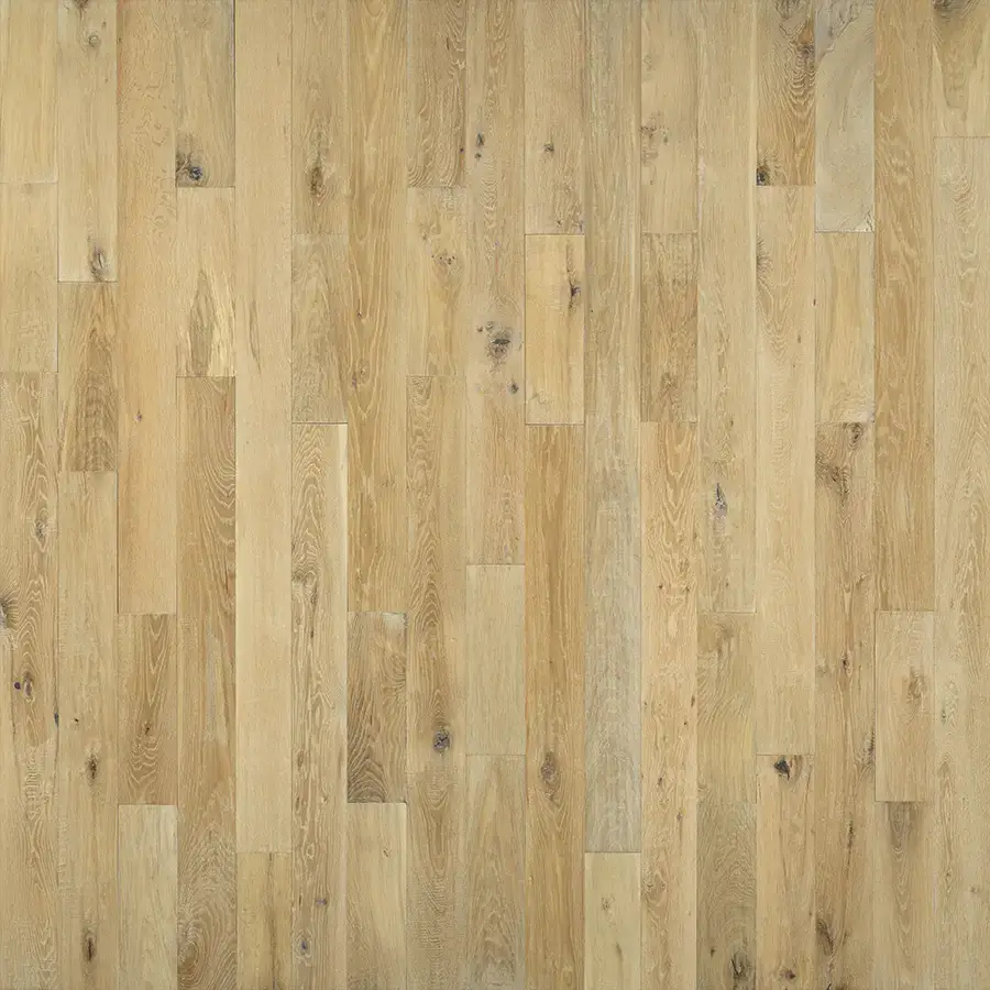 Hallmark Floors Crestline Solid Monroe Oak Solid Hardwood, installed in a room
