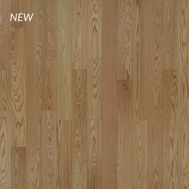 Hallmark Floors Novella Morrison Red Oak Engineered Hardwood, installed in a room