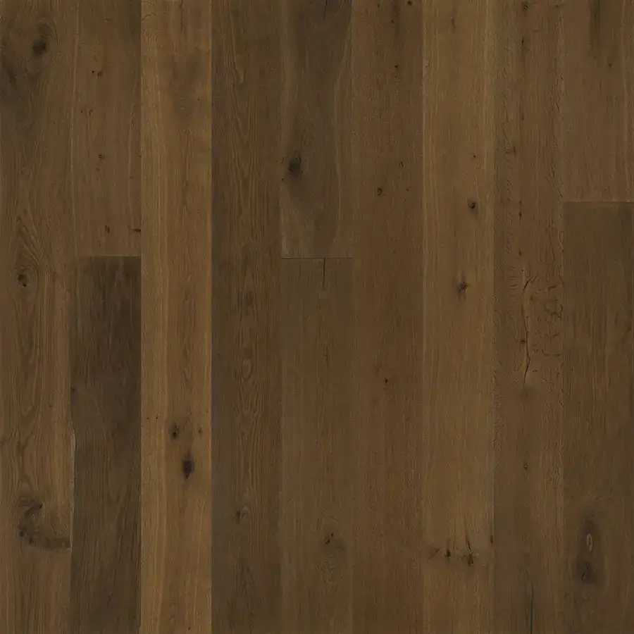 Hallmark Floors Avenue Mulholland Oak Engineered Hardwood, installed in a room