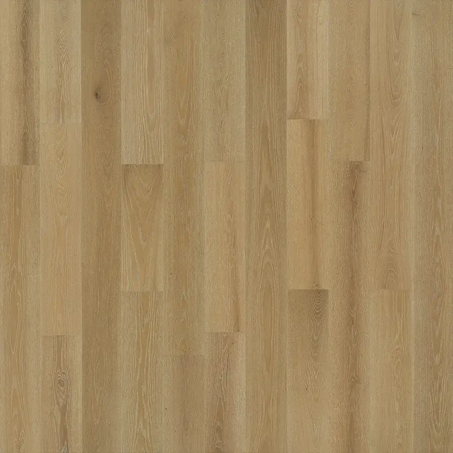 Hallmark Floors Serenity Peace Oak Engineered Hardwood, installed in a room