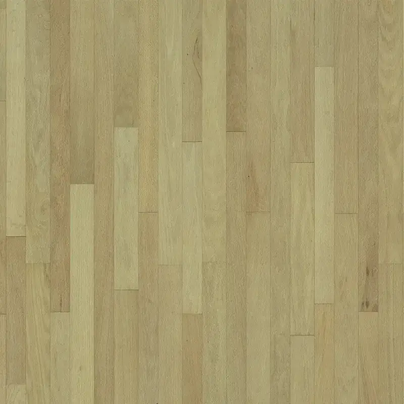 Hallmark Floors Organic Solid Rue Oak Red Oak Solid Hardwood, installed in a room