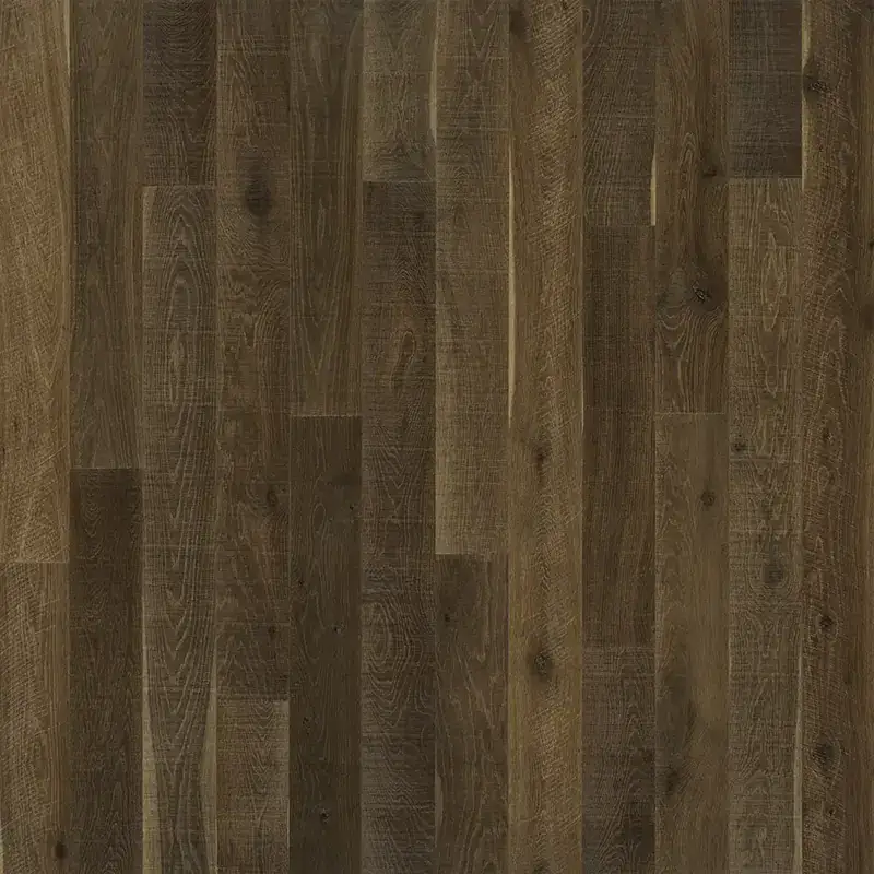 Hallmark Floors Grain & Saw Ruskin Oak Engineered Hardwood, installed in a room