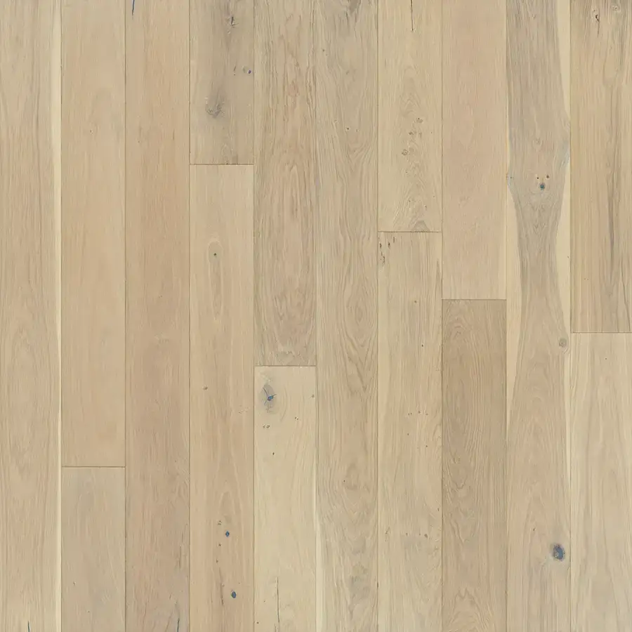 Hallmark Floors Ventura Seashell Oak Engineered Hardwood, installed in a room