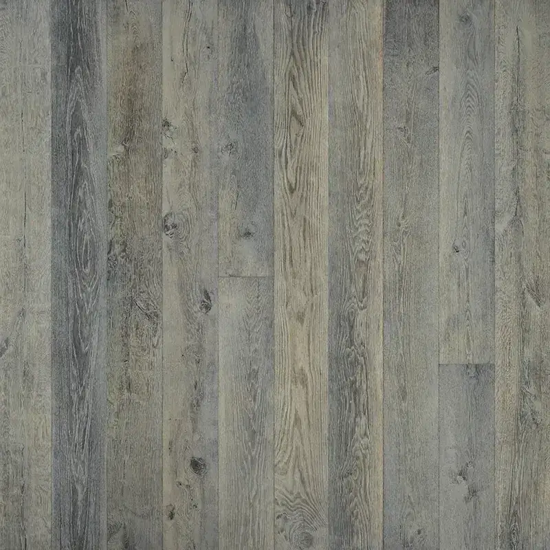 Hallmark Floors True Silver Needle Oak Engineered Hardwood, installed in a room