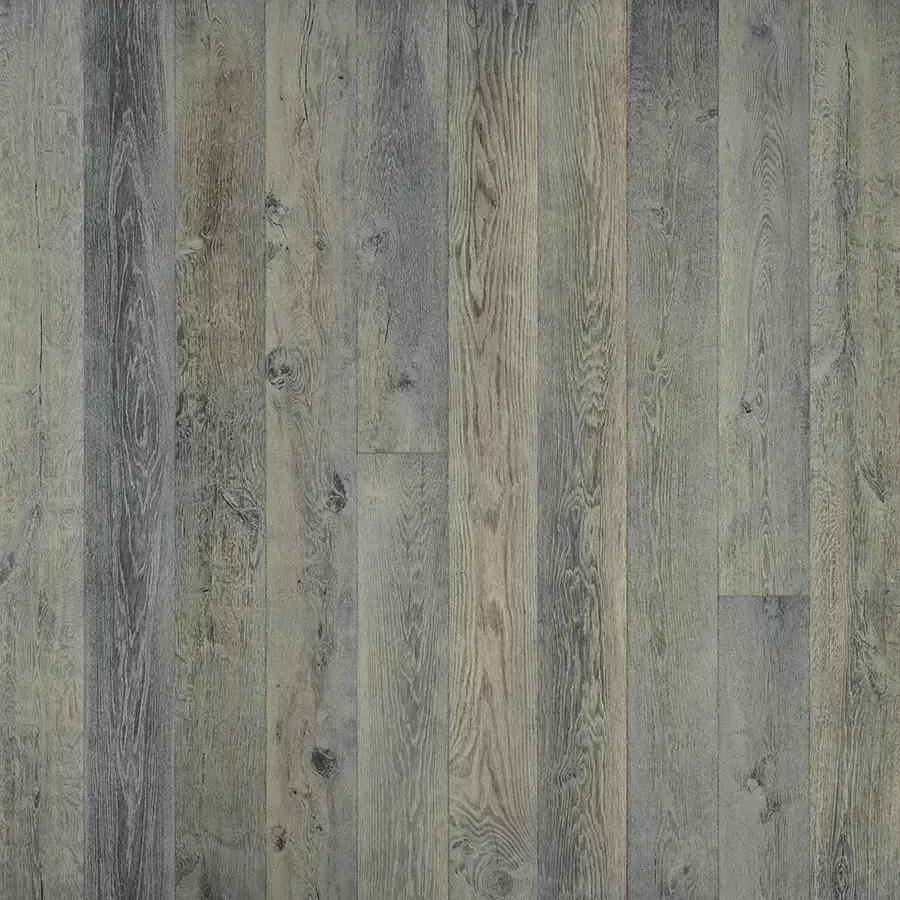Hallmark Floors True Silver Needle Oak Engineered Hardwood, installed in a room