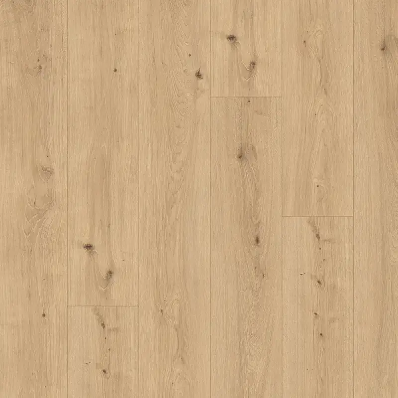 Hallmark Floors Crescendo Symphony Oak Laminate Flooring, installed in a room