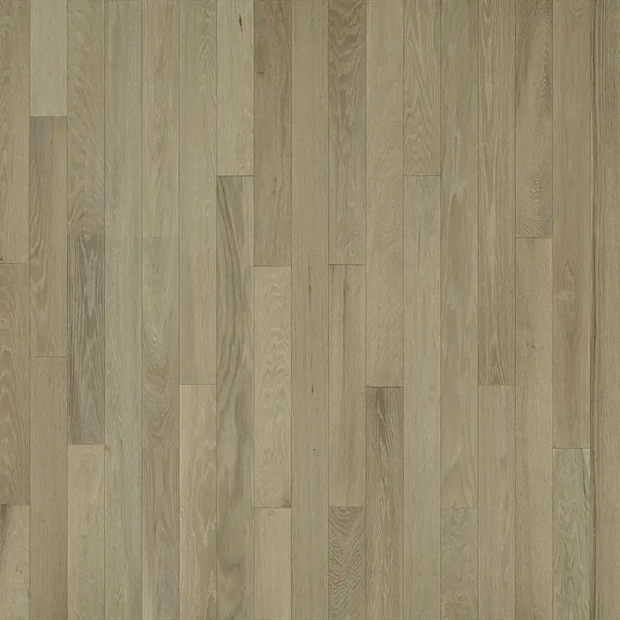 Hallmark Floors Crestline Solid Whitney Red Oak Solid Hardwood, installed in a room