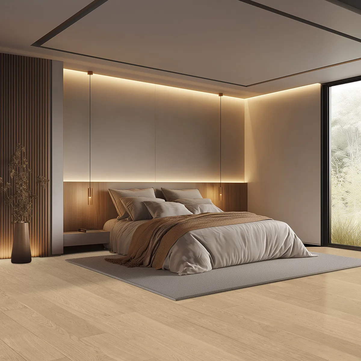 Hennessy Wood Floors Prime Natural AB French Oak Engineered Hardwood, room view