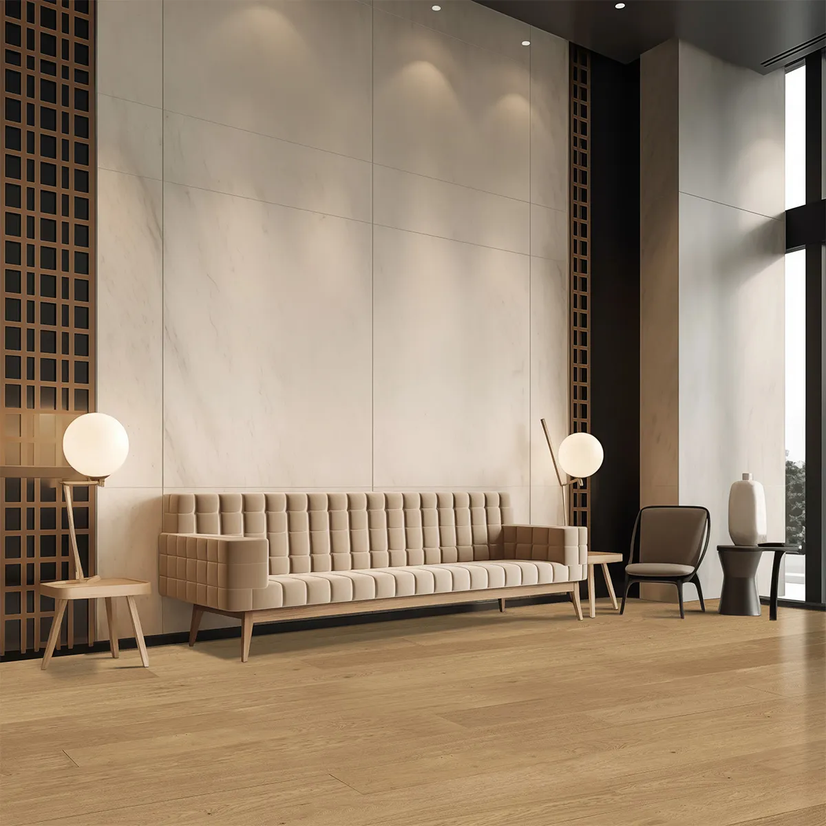 Hennessy Wood Floors Select + Allure 6 French Oak Engineered Hardwood, room view