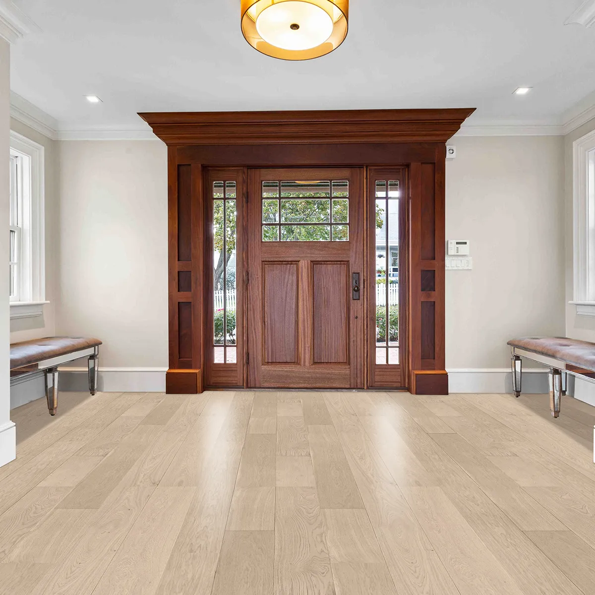 Hennessy Wood Floors Select + Cuva 6 French Oak Engineered Hardwood, room view