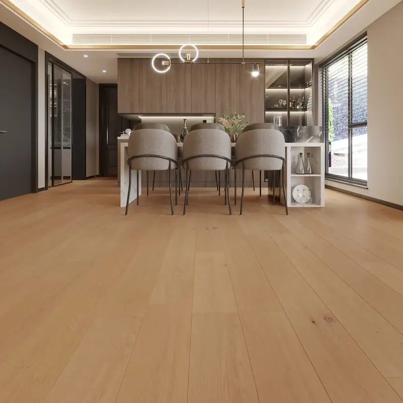 Hennessy Wood Floors Signature I Camille French Oak Engineered Hardwood, room view
