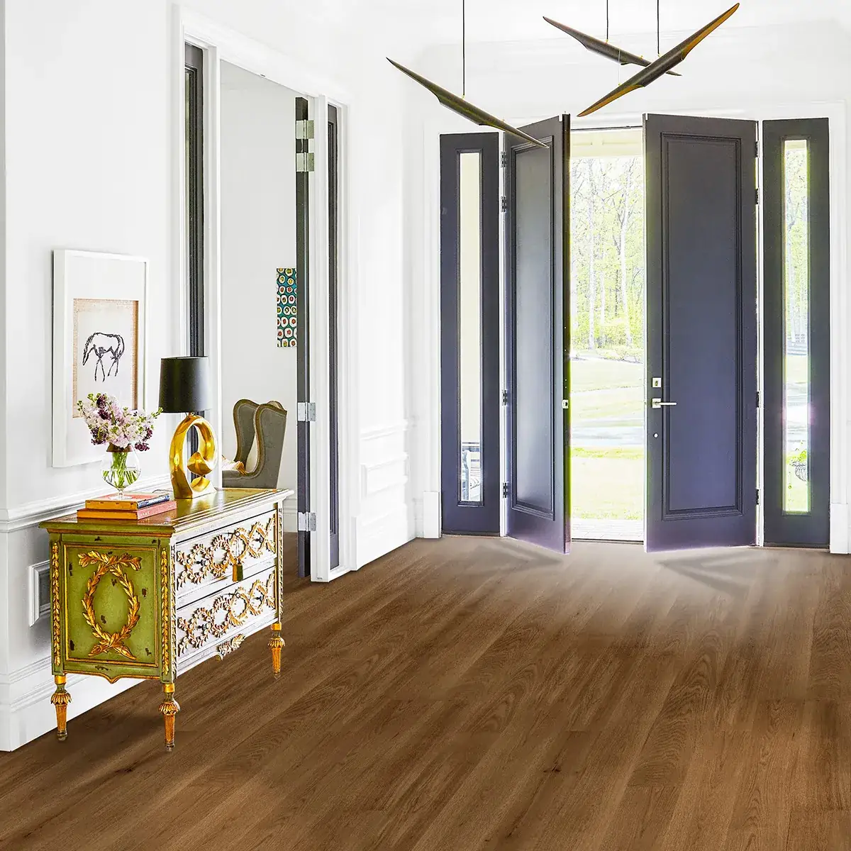 Hennessy Wood Floors Signature I Daven French Oak Engineered Hardwood, room view
