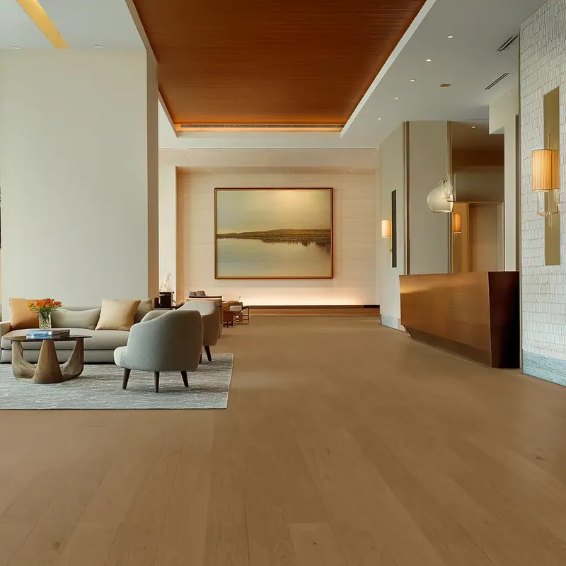 Hennessy Wood Floors Signature II Rylan 2 French Oak Engineered Hardwood, room view