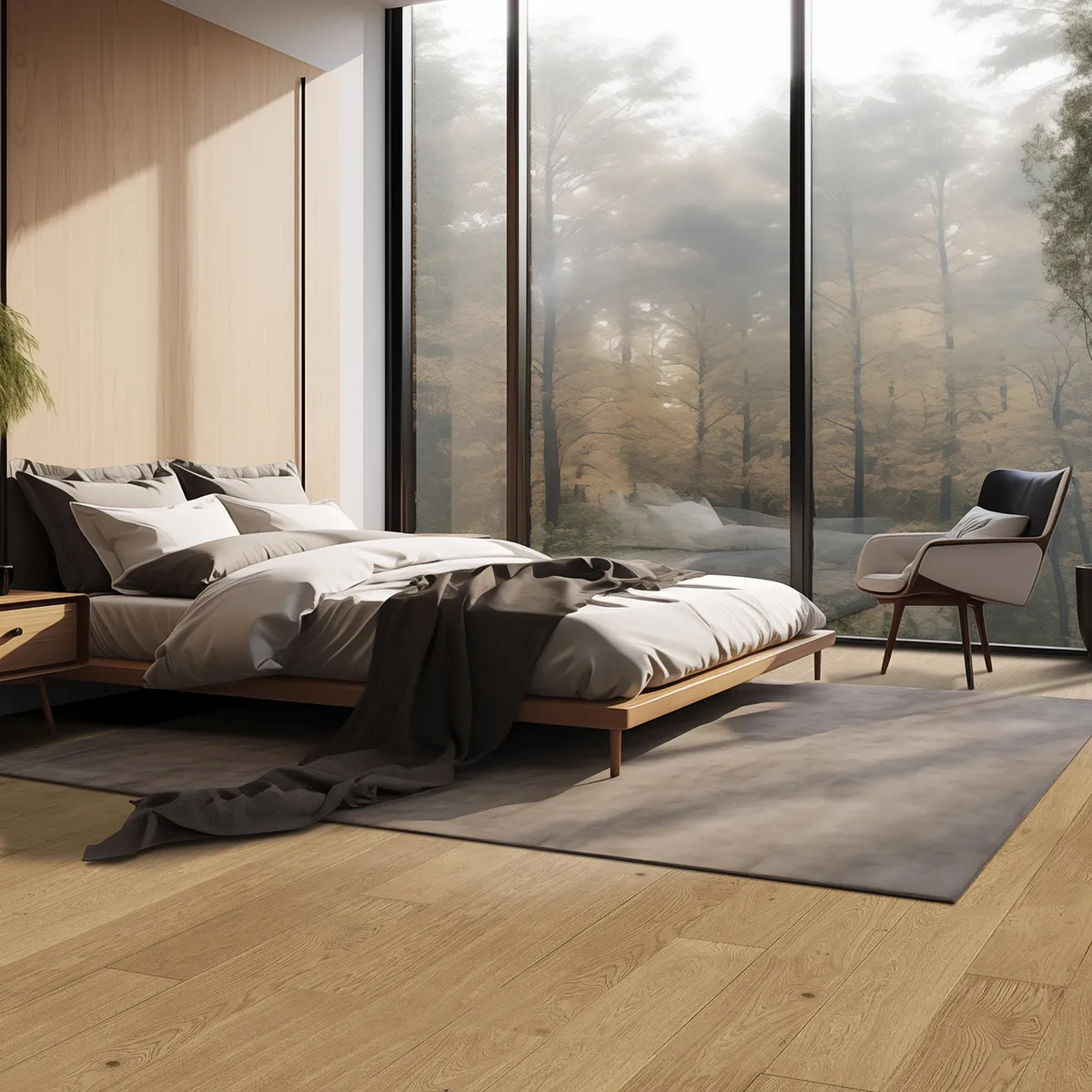 Hennessy Wood Floors Supreme Allure 4 French Oak Engineered Hardwood, room view