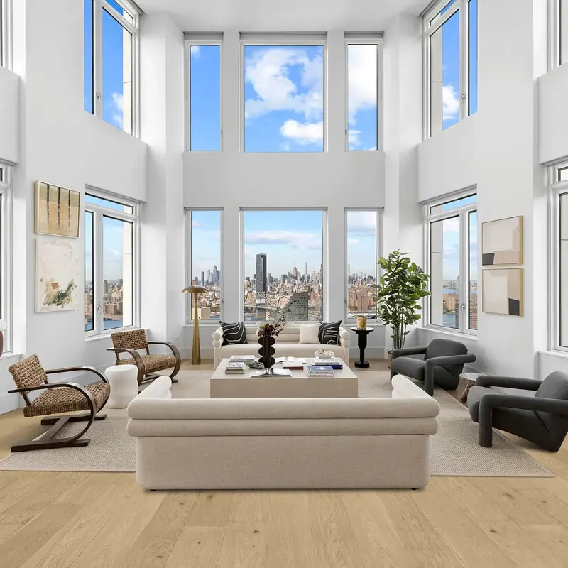 Hennessy Wood Floors Supreme Natural 4 French Oak Engineered Hardwood, room view