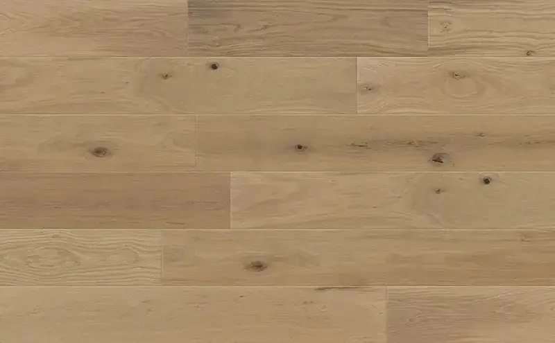 Johnson Hardwood Countryside Oak Wheat European Oak Engineered Hardwood, installed in a room