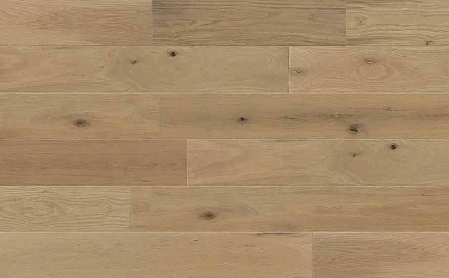 Johnson Hardwood Countryside Oak Wheat European Oak Engineered Hardwood, installed in a room