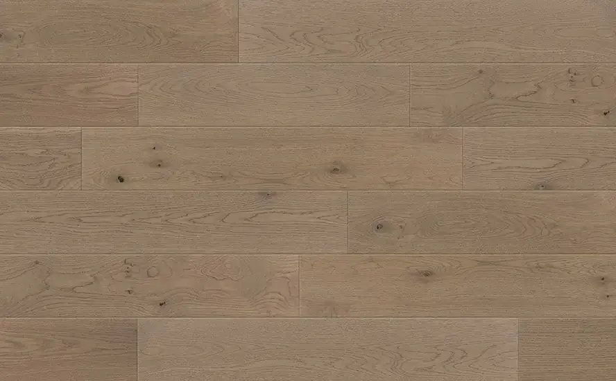 Johnson Hardwood Countryside Oak Caramel European Oak Engineered Hardwood, installed in a room
