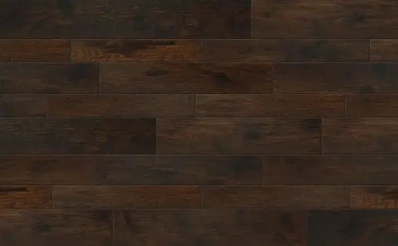 Johnson Hardwood Tuscan Florence Hickory Engineered Hardwood, installed in a room